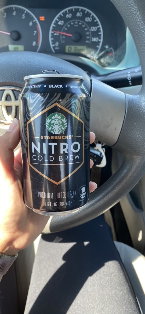 Starbucks Cold Brew Coffee Black Unsweetened 11 fl oz — Front view