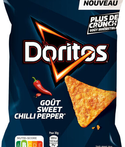 Doritos Tortilla Chips Spicy Sweet Chili Party Size — front of pack