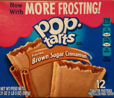 Pop-Tarts Toaster Pastries Brown Sugar Cinnamon 8-Count — front of pack
