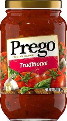 Prego Pasta Sauce Traditional 45 oz — front of pack