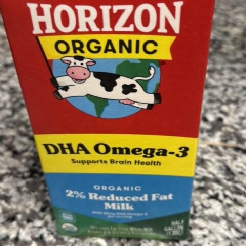 Horizon Organic Milk 2 Percent 32 fl oz — front of pack