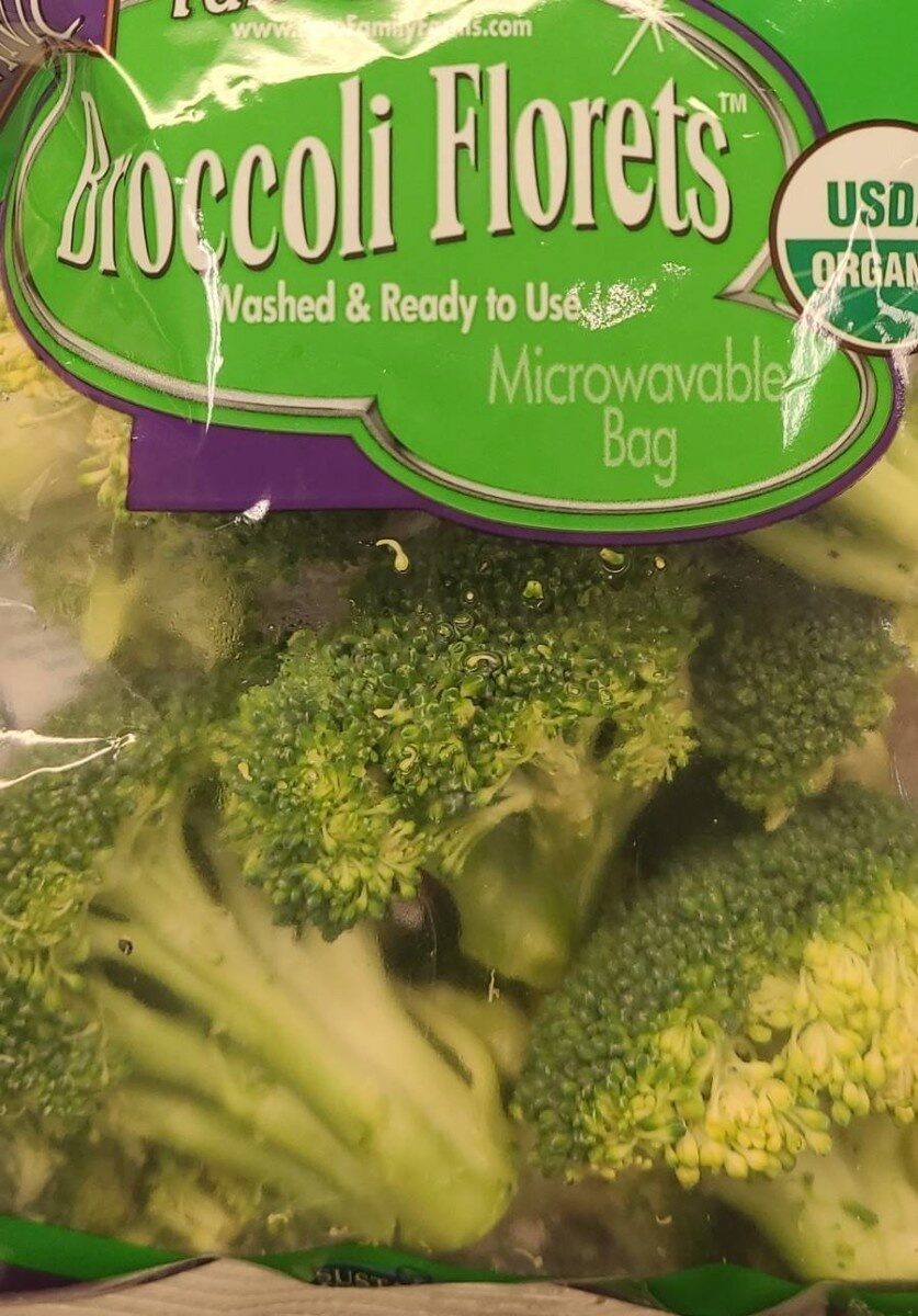 Pero Family Farms Broccoli Florets Fresh 8 oz — Front view