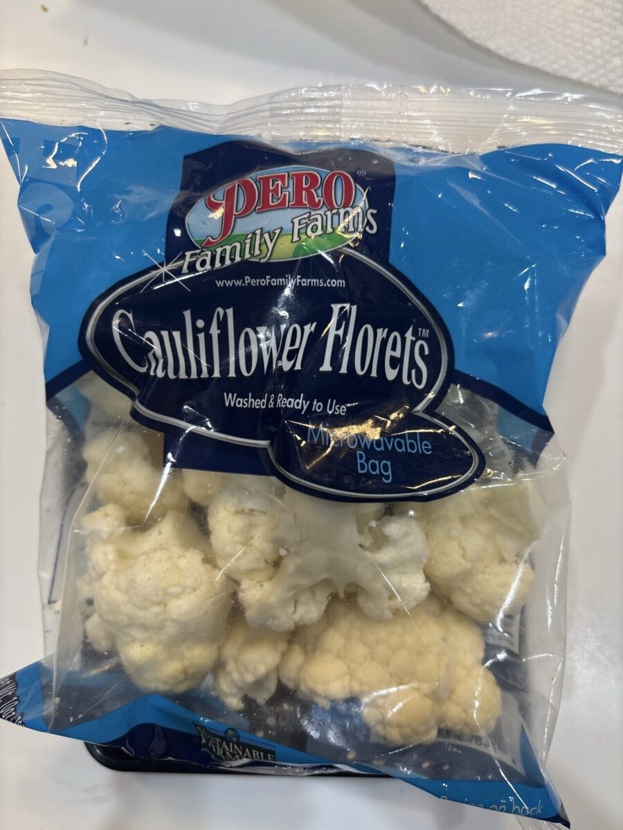 Pero Family Farms Broccoli Florets Steam in Bag 2-Pack — Front view