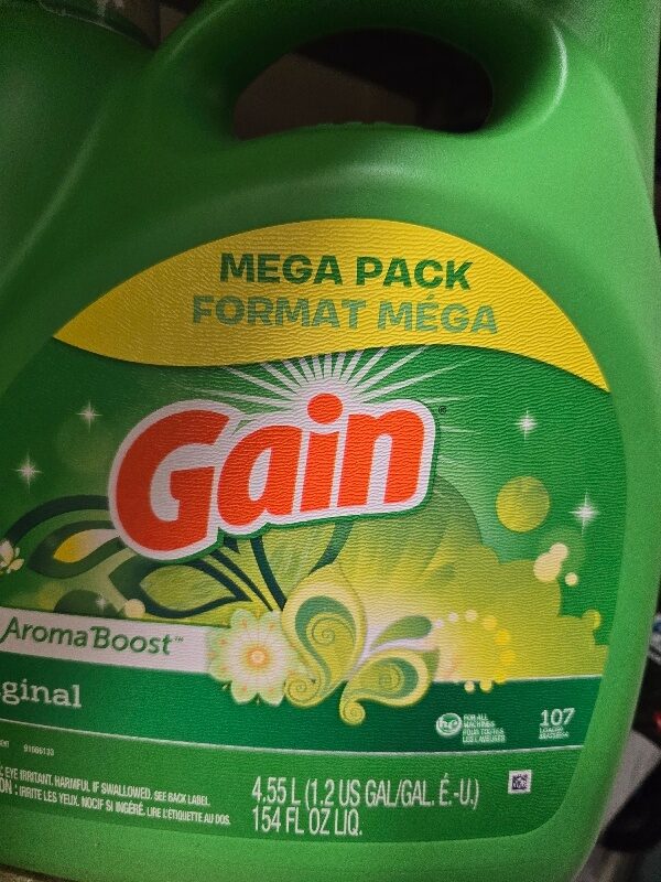 Gain Laundry Detergent Original Fresh 154 fl oz — Front view
