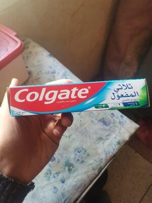 Colgate Toothpaste Cavity Protection 3-Pack — front of pack