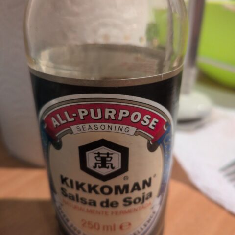 Kikkoman Soy Sauce Traditionally Brewed 10 fl oz — front of pack