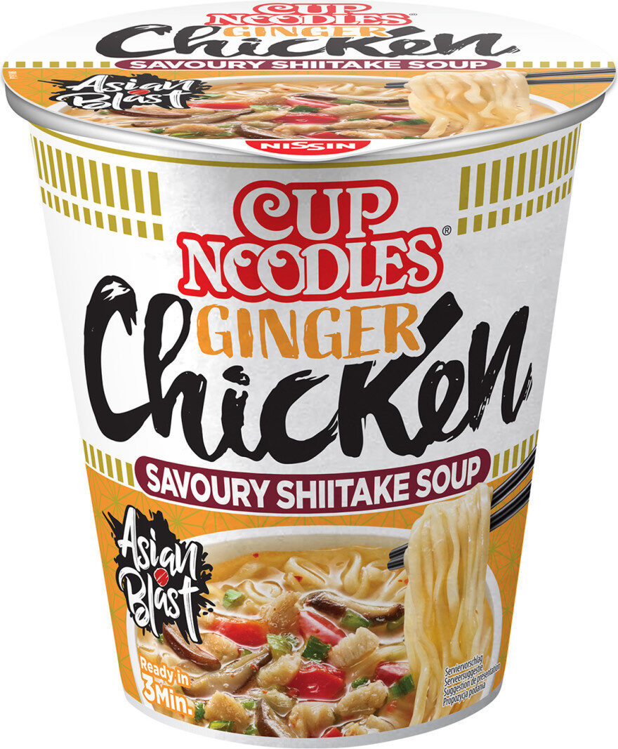 Nissin Cup Noodles Chicken 2.25 oz — Front view