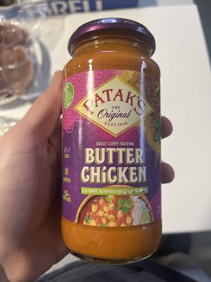 Patak’s Curry Sauce Butter Chicken 6-Pack — front of pack